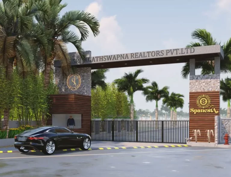 Spanesta Entrance gate elevation